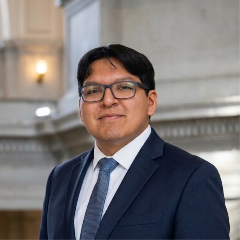 Professional headshot of Josue Cruz.